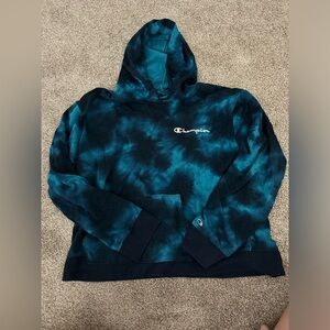 Champion tie dye sweatshirt